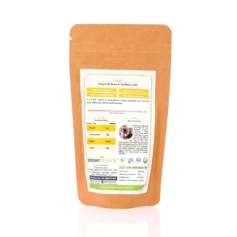 Orgenik: Methi powder from brand Planet Organic