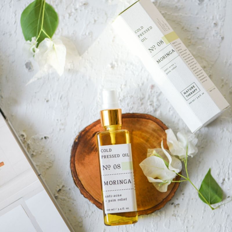 Orgenik: Moringa Cold Pressed Oil from brand Nature Therapy