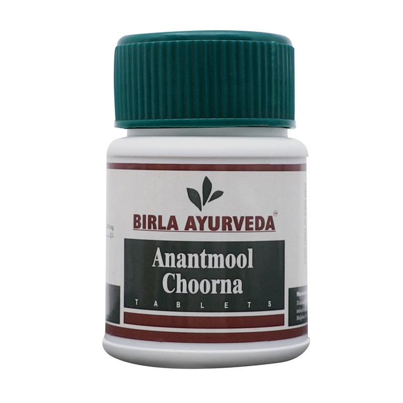 Orgenik: Shop Anantmool Choorna Tablets from the brand Birla Ayurveda