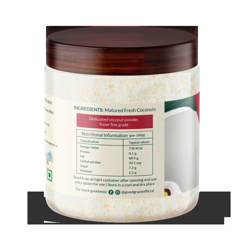 Orgenik: Shop Desiccated Coconut from brand Good Graze