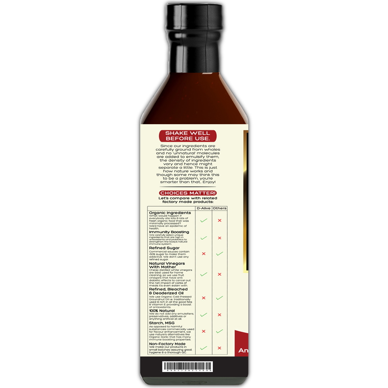 Orgenik: Shop Phantom Hot (Tomato) Ketchup from brand D-Alive