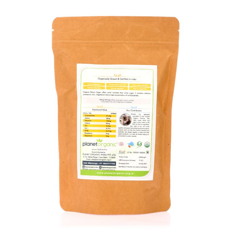 Orgenik: Sugar(Brown) from brand Planet Organic