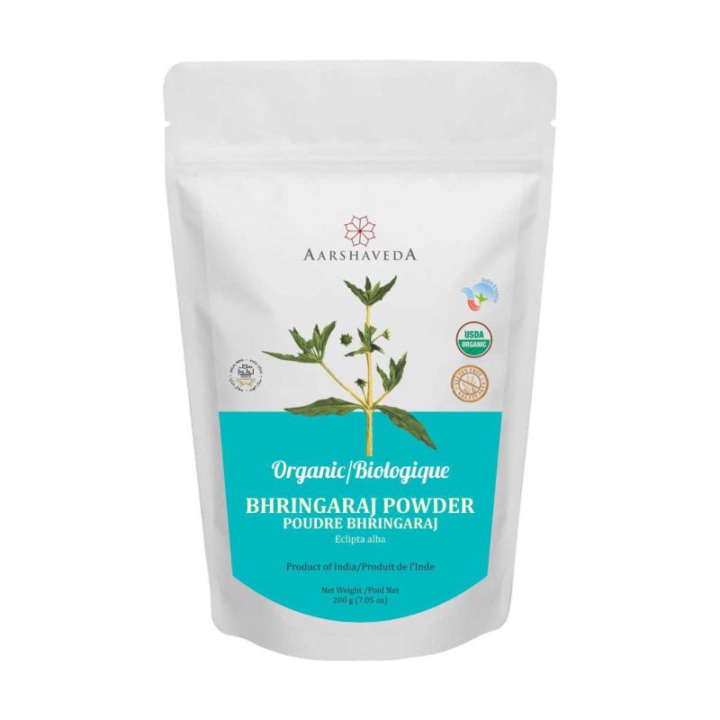 Orgenik: Bhringaraj Powder from brand Aarshaveda