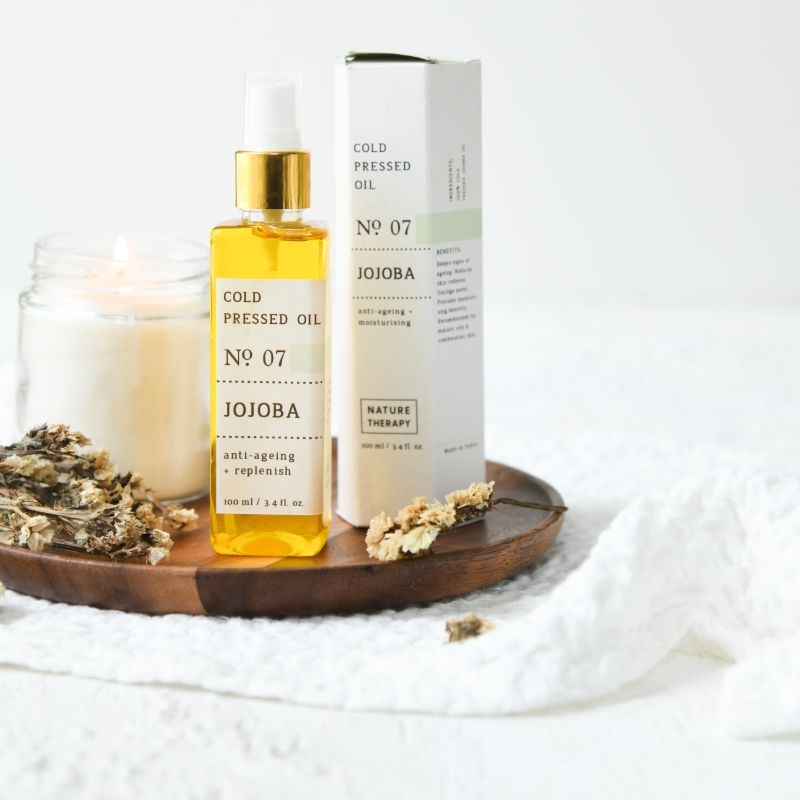 Orgenik: Jojoba Cold Pressed Oil from brand Nature Therapy