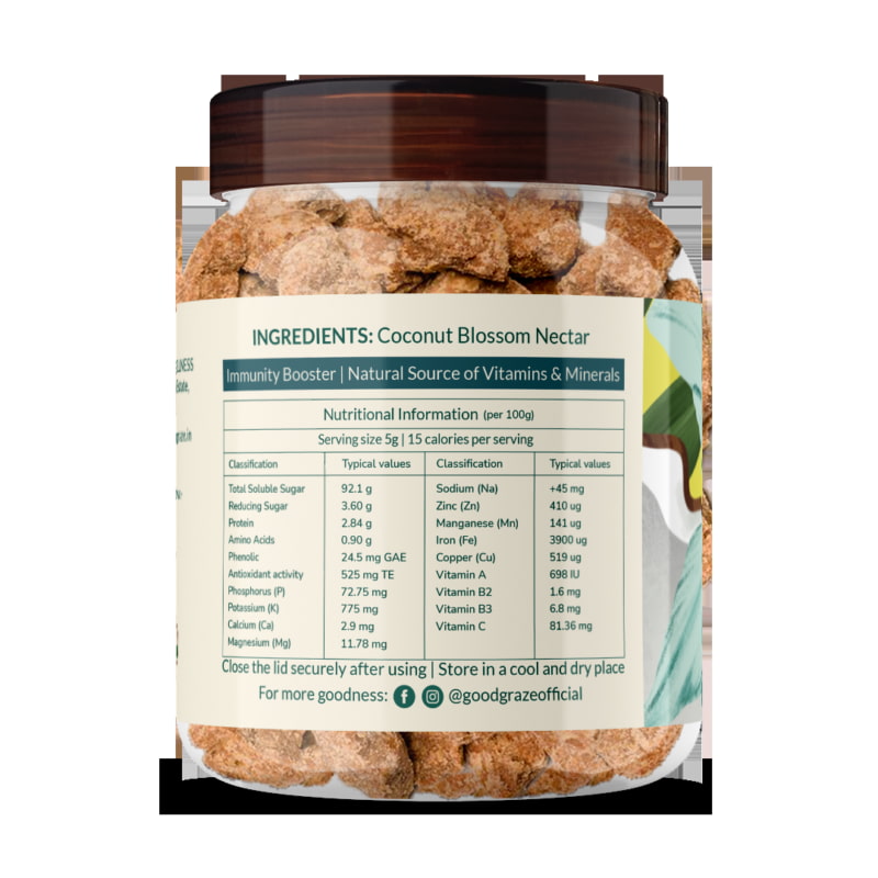 Orgenik: Shop Coconut Jaggery Cubes from brand Good Graze