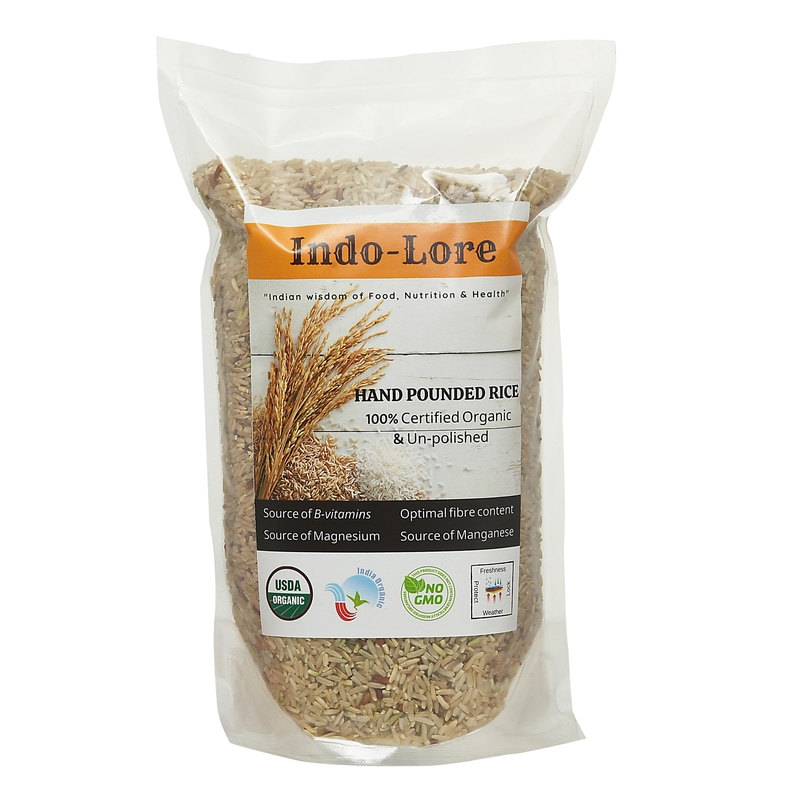 Orgenik: Certified Organic Indrayani Rice from brand Indo-Lore