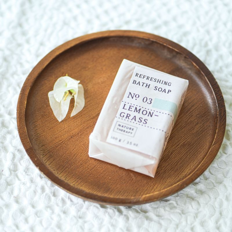 Orgenik: Lemongrass Bath Soap from brand Nature Therapy