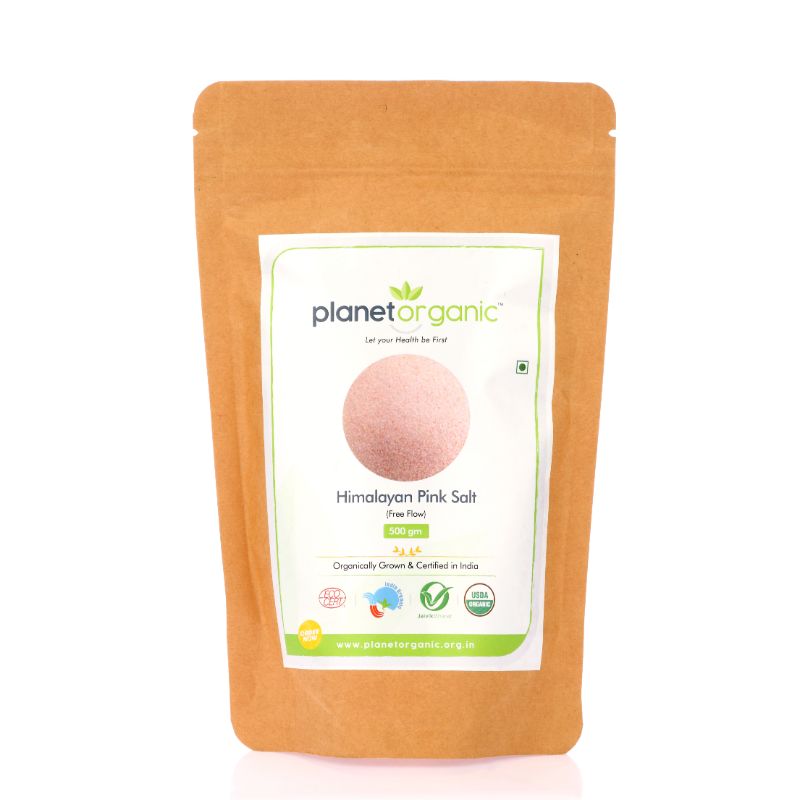 Orgenik: Himalayan Pink Salt (Free Flow) from brand Planet Organic