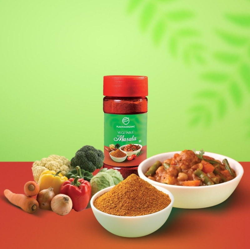 Orgenik: Shop Organic Vegetable Masala from brand Plantonorganic