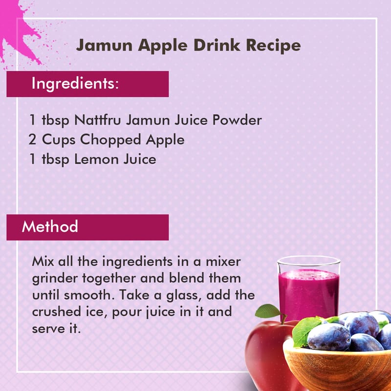 Orgenik: Shop Jamun Fruit Juice Powder 60g
