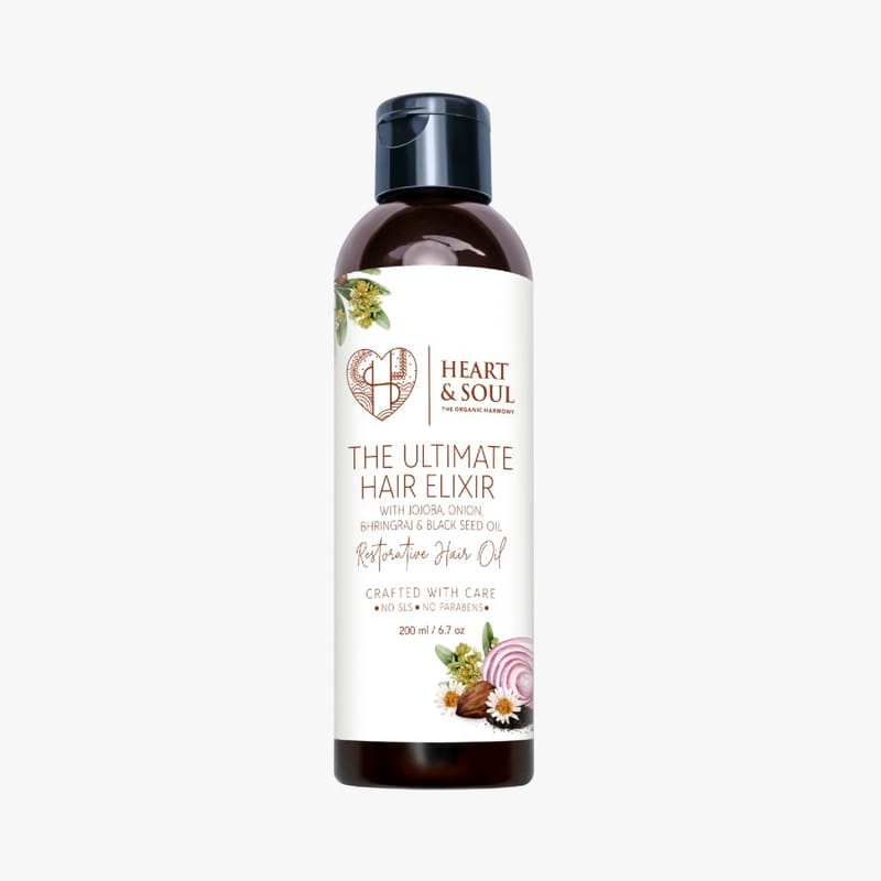 Orgenik: Shop The Ultimate Hair Elixir Hair Oil from the brand Heart & Soul