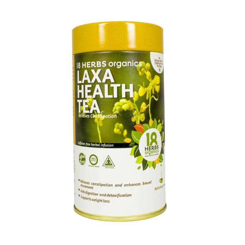 Orgenik: Laxa Health Tea from brand 18 Herbs Organics