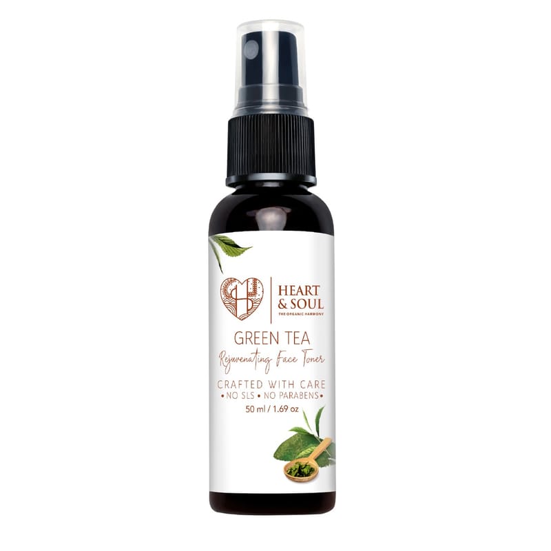 Orgenik: Shop Green Tea Face Toner from the brand Heart & Soul