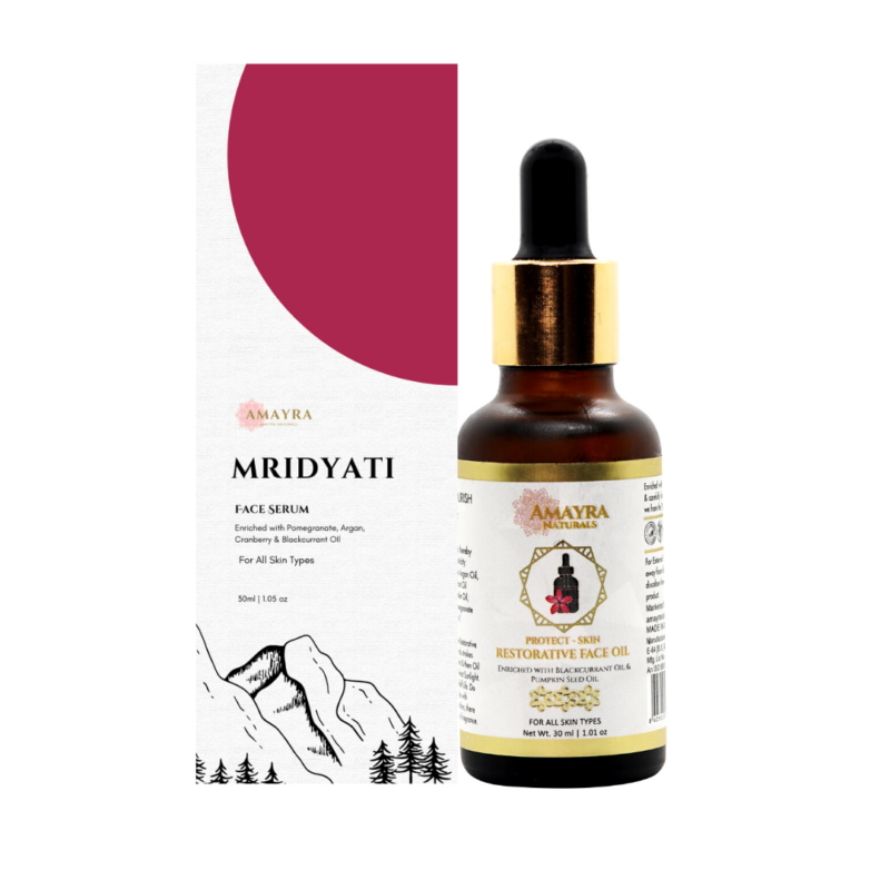 Orgenik: Shop Mridyati - Restorative Face Serum - from the brand Amayra Naturals