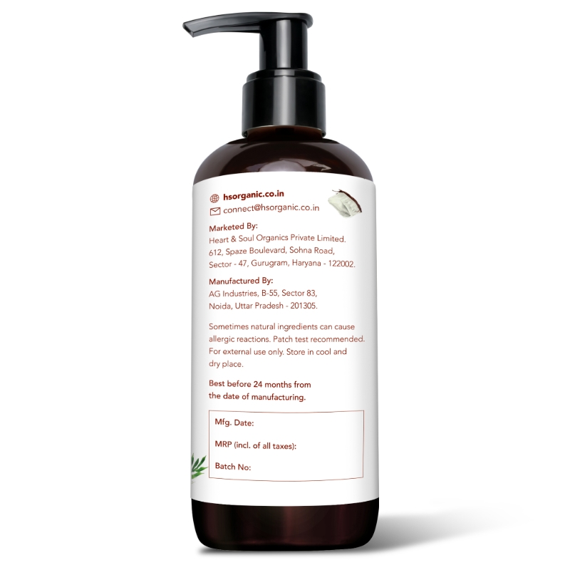 Orgenik: Coconut and Avocado Intense Moisture Shampoo from brand heart & soul
