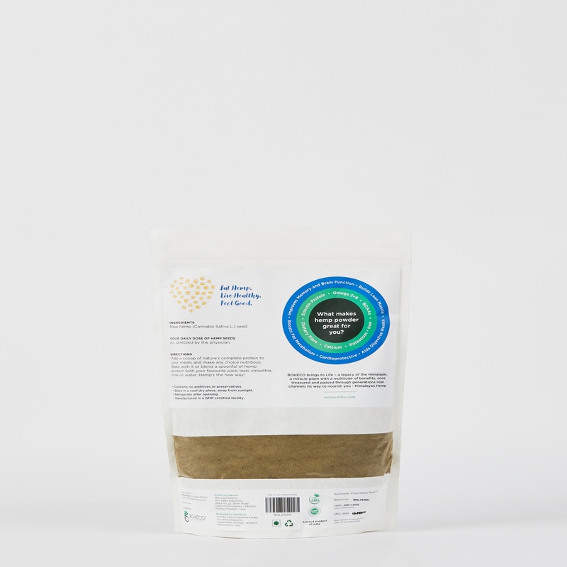 Orgenik: Shop Hemp Seed Powder 100g from the brand Boheco Life