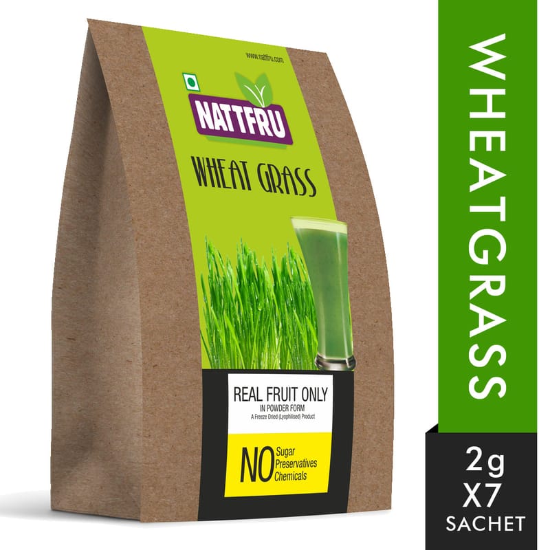 Orgenik: Shop Wheat Grass Juice Powder 14g