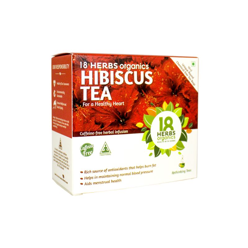 Orgenik: Hibiscus Tea from brand 18 Herbs Organics