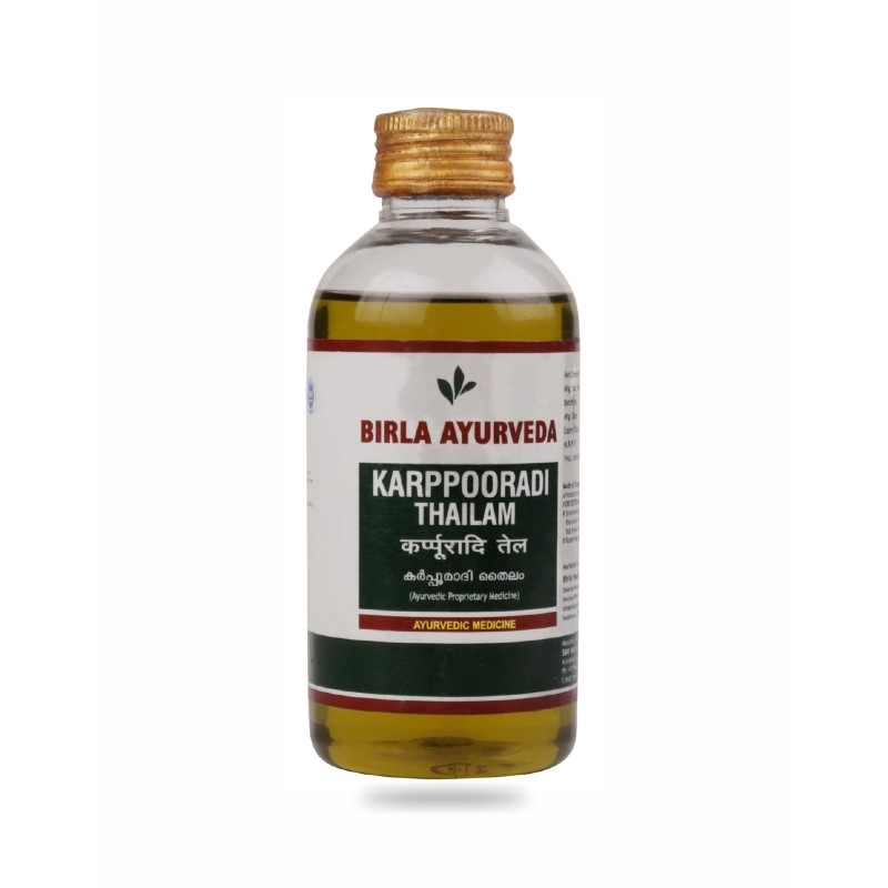 Orgenik: Shop Karppooradi Thailam from the brand Birla Ayurveda