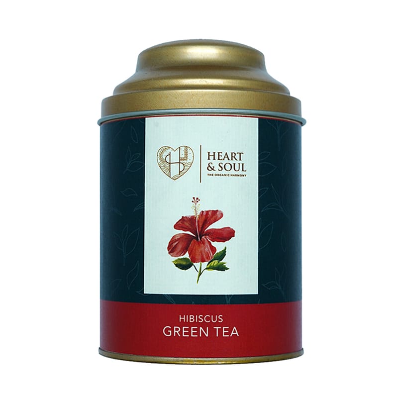 Orgenik: Shop Hibiscus Green Tea from the brand Heart & Soul