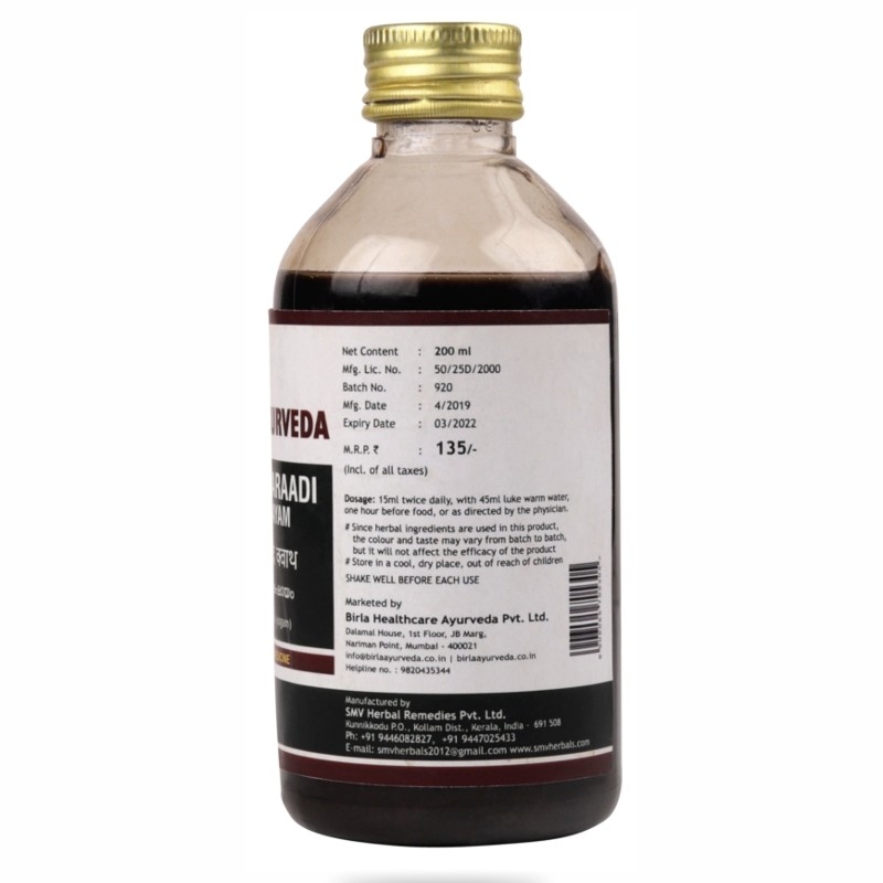 Orgenik: Shop Sahacharaadi Kashaayam from the brand Birla Ayurveda