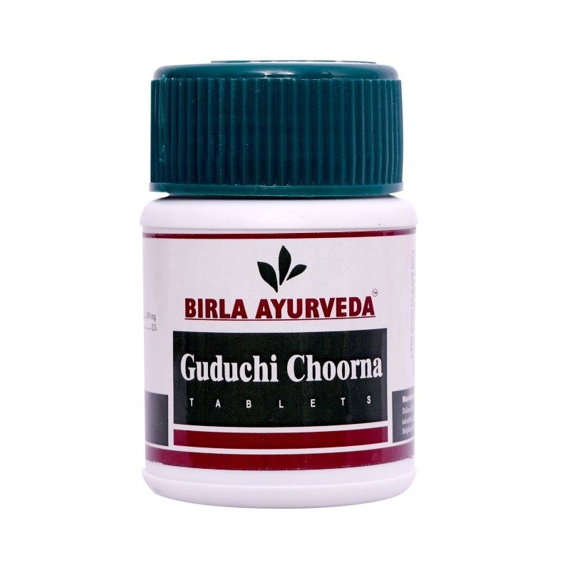 Orgenik: Shop Guduchi Choorna Tablets from the brand Birla Ayurveda