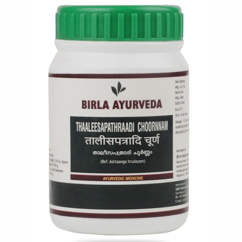 Orgenik: Shop Thaaleesapathraadi Choornam from the brand Birla Ayurveda