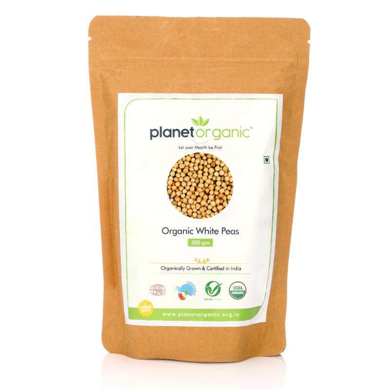 Orgenik: White Peas from brand Planet Organic
