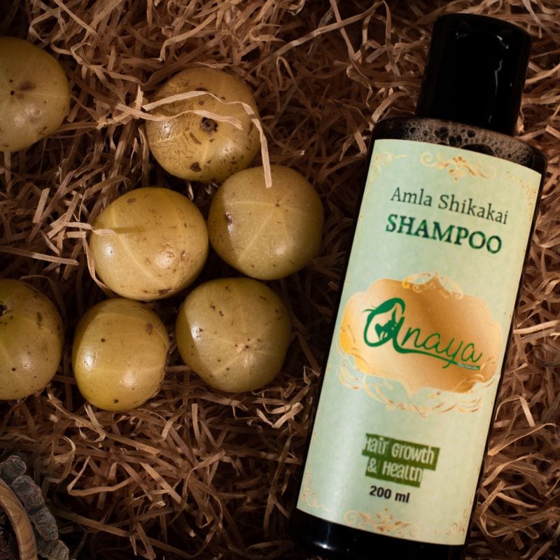 Orgenik: Amla Shikakai Shampoo with the Finest Ayurvedic Ingredients from the brand Anaya