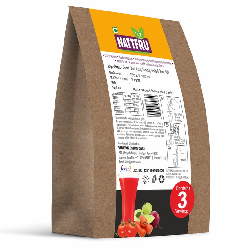 Orgenik: Shop Vegetable Juice Powder 45g