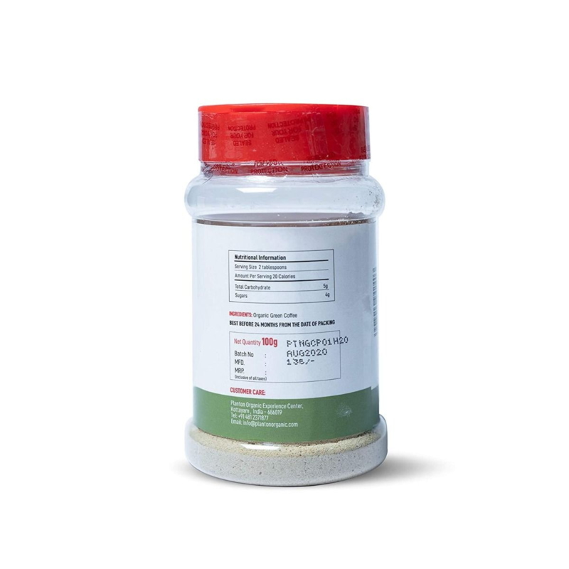 Orgenik: Shop Organic Green Coffee Powder from brand Plantonorganic