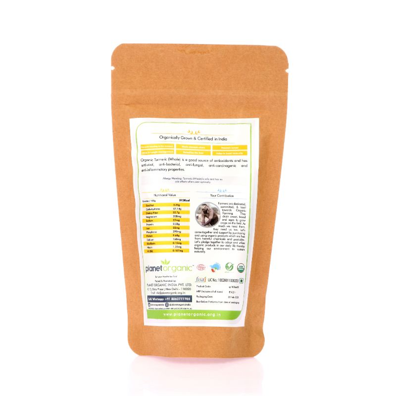 Orgenik: Turmeric Whole from brand Planet Organic
