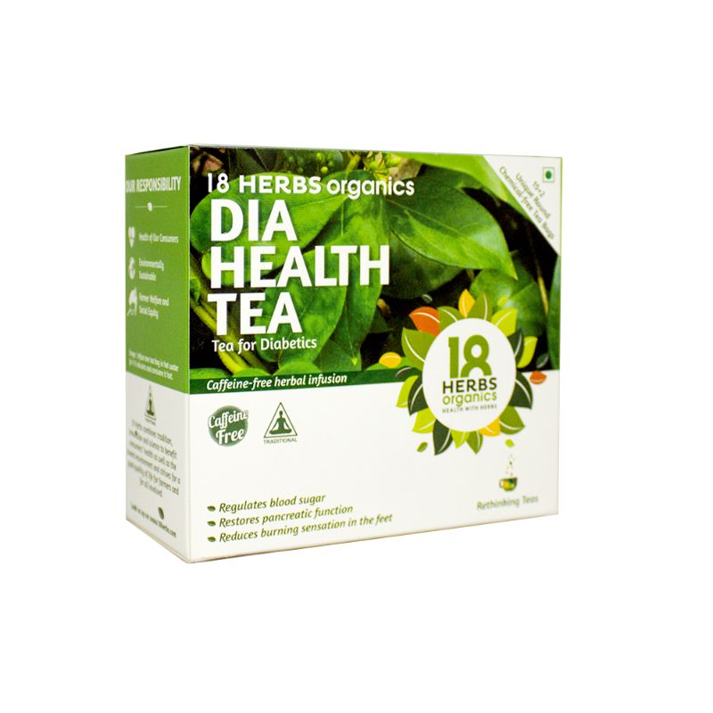 Orgenik: Dia Health Tea from brand 18 Herbs Organics