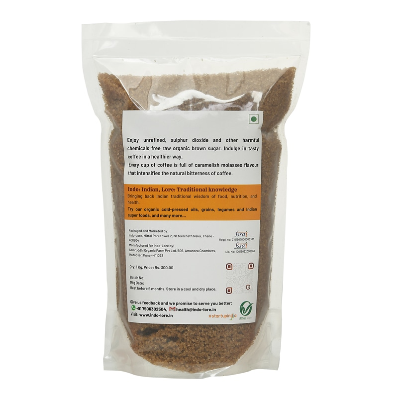 Orgenik: Certified Organic Brown Sugar from brand Indo-Lore