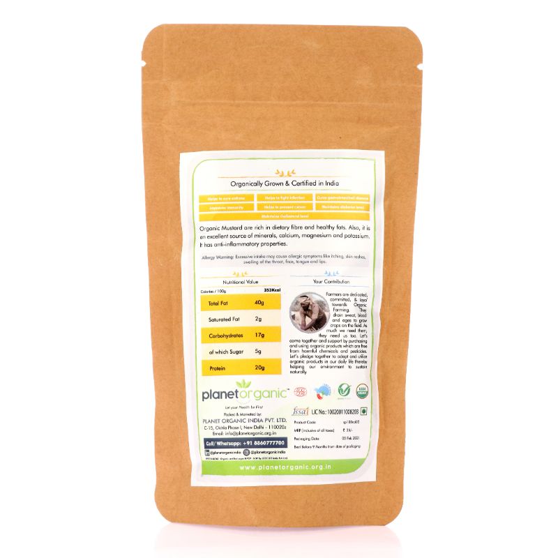 Orgenik: Rai/Mustard (Small) from brand Planet Organic