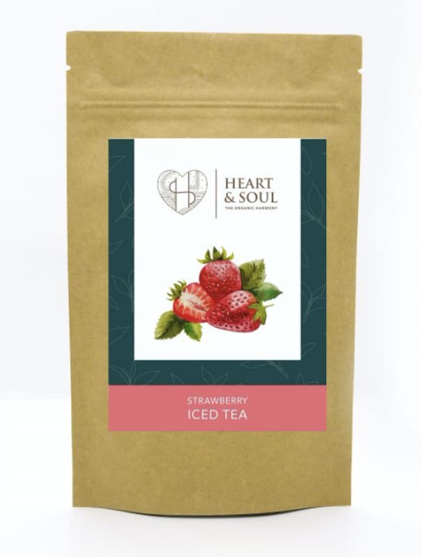Orgenik: Shop Strawberry Iced Tea from the brand Heart & Soul