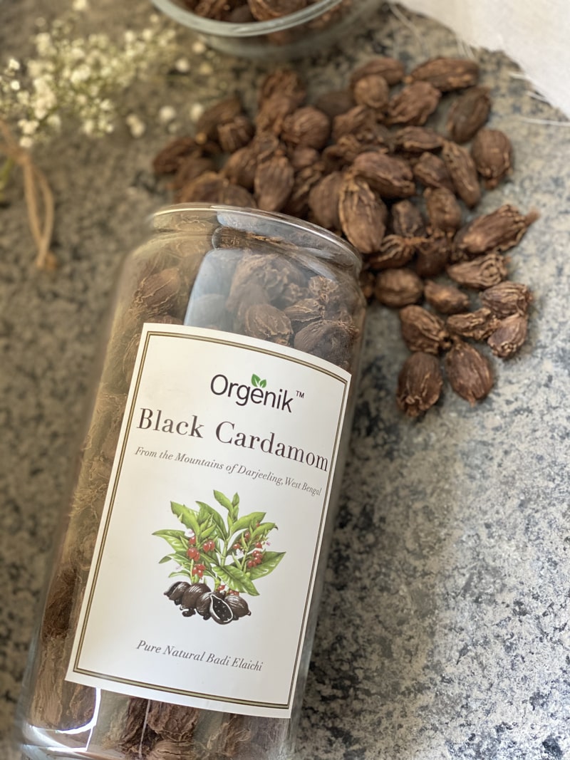 Orgenik: Shop Natural Black Cardamom - Darjeeling from the brand Orgenik