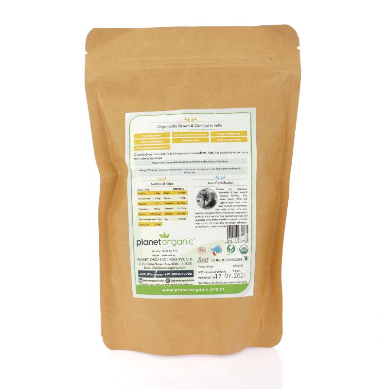 Orgenik: Green Tea 50 Dips from brand Planet Organic