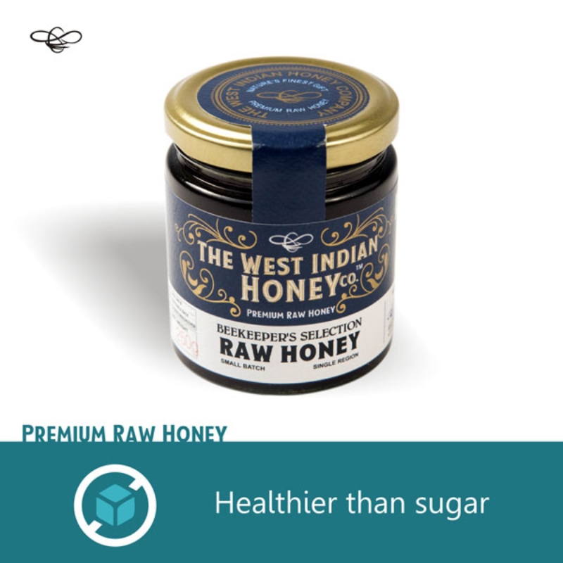 Orgenik: Raw Unprocessed Honey 250 Grams from brand The West Indian Honey
