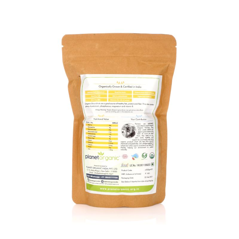 Orgenik: Groundnut from brand Planet Organic
