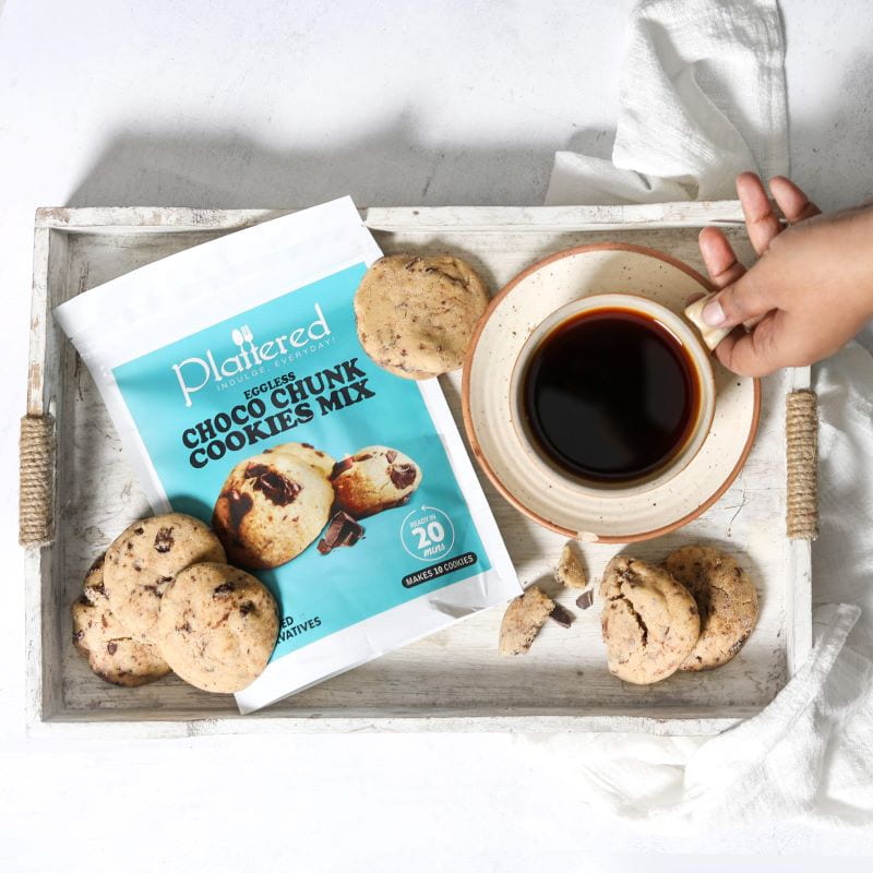 Orgenik: Shop Choco Chunk Cookie Mix from the brand Plattered