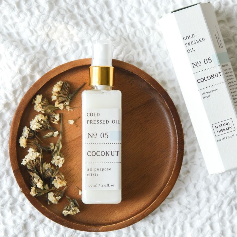 Orgenik: Coconut Cold Pressed Oil from brand Nature Therapy