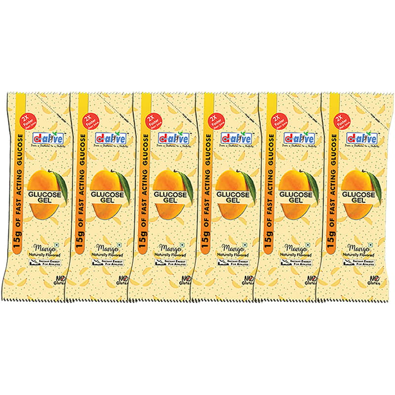 Orgenik: Shop Glucose Gel (Mango) | 6 Sachets from brand D-Alive