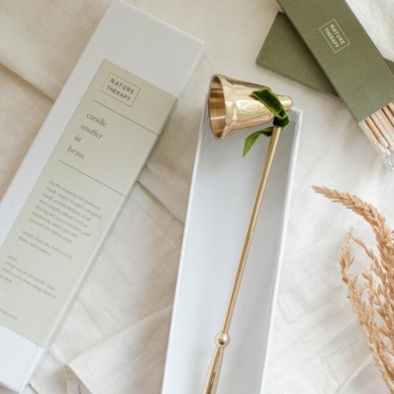 Orgenik: Candle Snuffer in brass from brand Nature Therapy