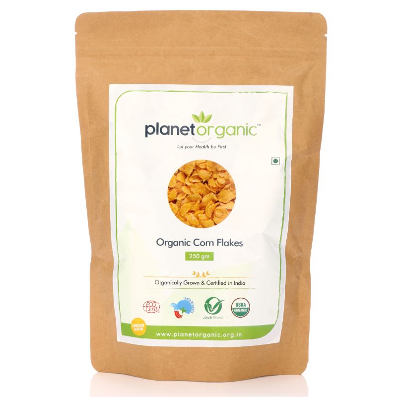 Orgenik: Corn Flakes from brand Planet Organic