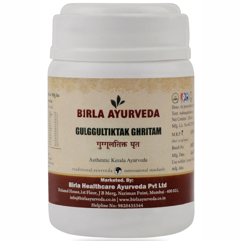 Orgenik: Shop Guggulutiktaka Ghritam from the brand Birla Ayurveda