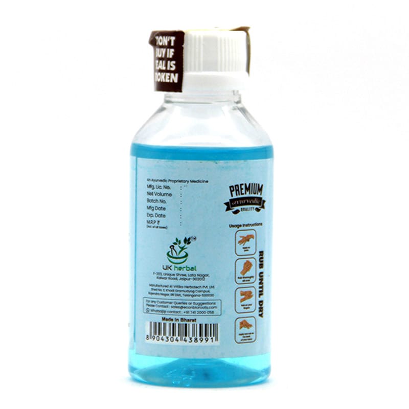 Orgenik: Shop Elovra Liquid Hand Sanitizer 100 Ml (Pack Of 6 ) - ECONBIO ROOTS from the brand ECONBIO ROOTS