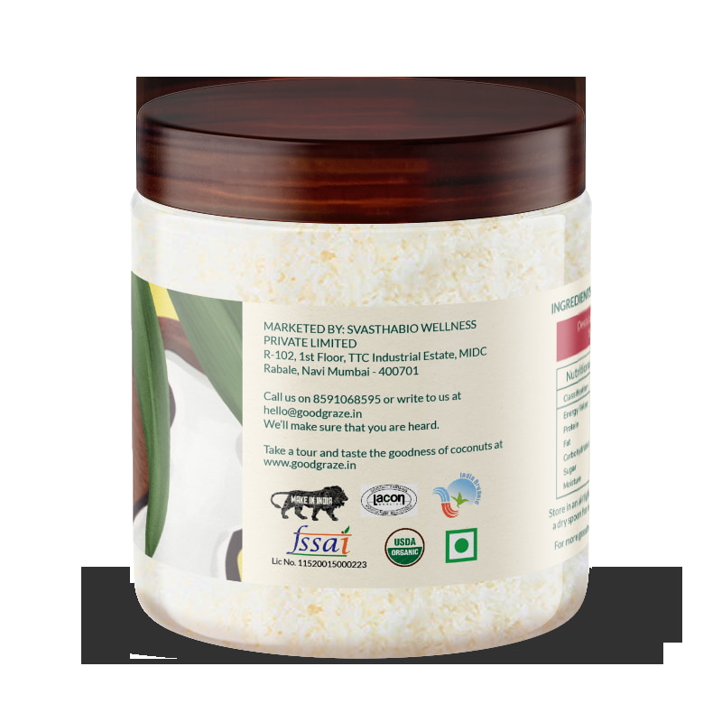 Orgenik: Shop Desiccated Coconut from brand Good Graze