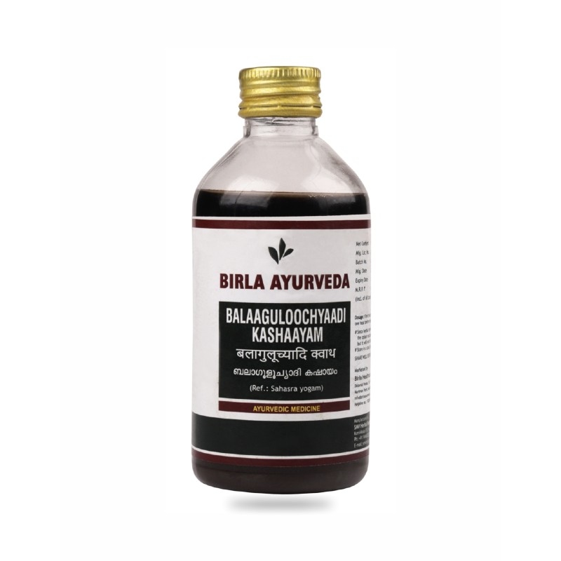 Orgenik: Shop Balaalguloochyaadi Kashaayam from the brand Birla Ayurveda