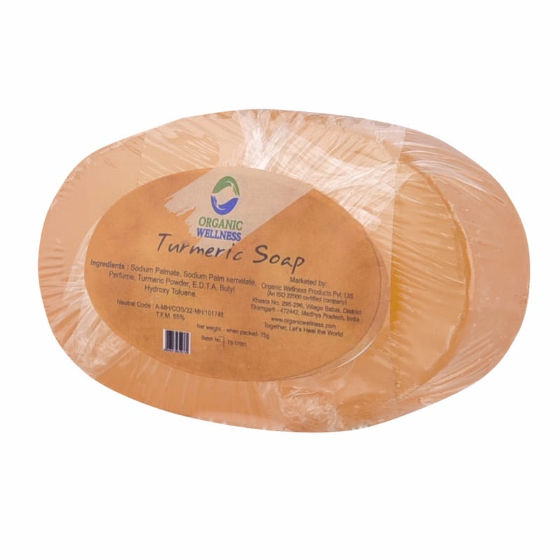 Orgenik: Shop Turmeric Soap 100 g from the brand Organic Wellness